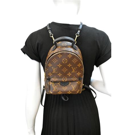 louis vuitton palm springs mini monogram backpack|Louis Vuitton mini backpack wristlet.